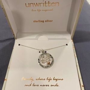 Unwritten Sterling silver necklace
